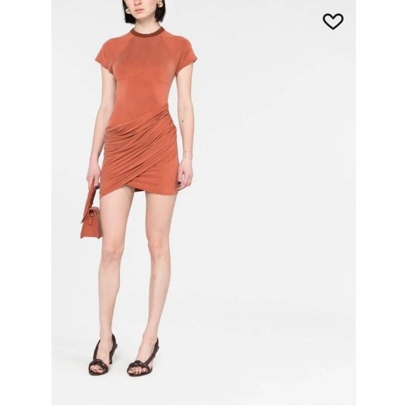 Jacquemus Rust Mini Dress - Picture 5 of 16